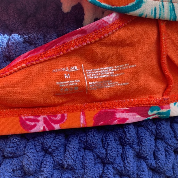 Floral 2 piece bikini high waisted - Picture 2 of 3